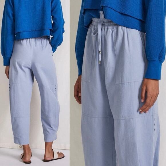 Apiece Apart Herradura Surf Dusty Blue Pants, Size 10 - Picture 1 of 15